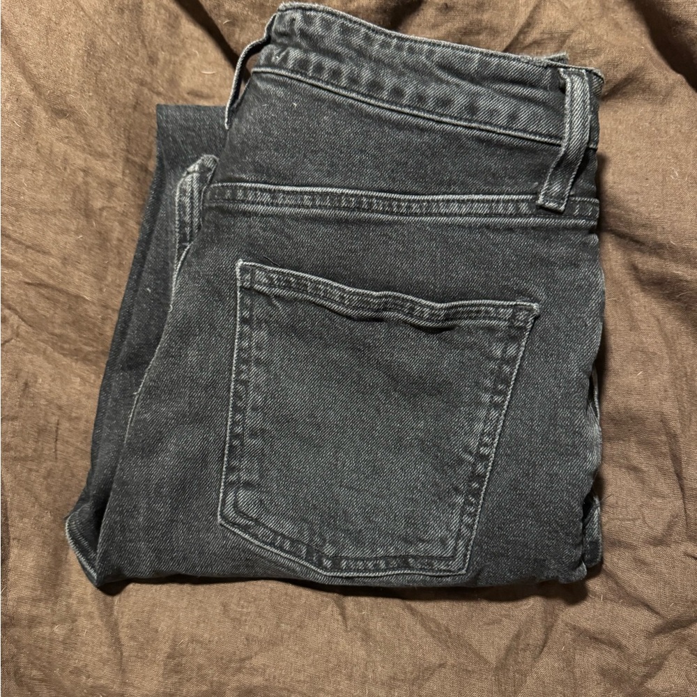 Agolde Black Women's Boot Cut Jeans